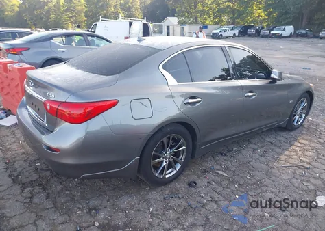 2017 Infiniti Q50 3.0T Signature Edition z USA, uszkodzony, nr VIN JN1EV7AP6HM740283